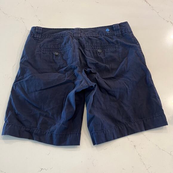 Lilly Pulitzer Navy Bermuda Shorts Size 6‎ - Picture 2 of 7